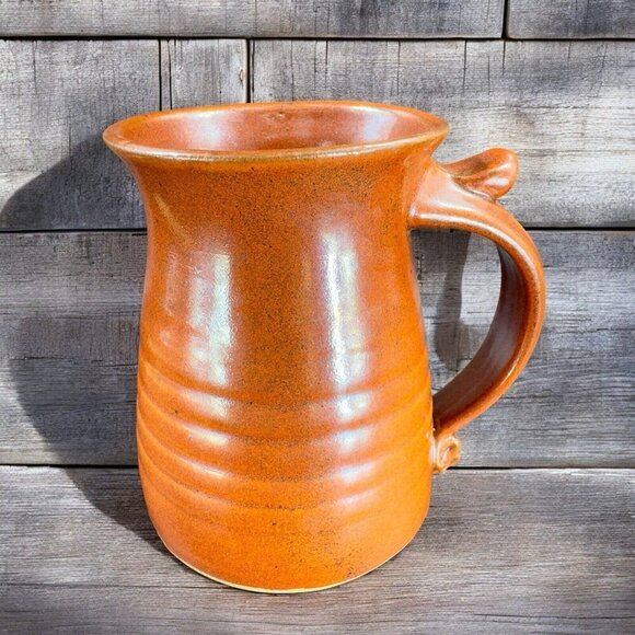 Wagner Stoneware Pottery Village Potter Coffee Mug Cup Face Anthropomorphic Mug - Picture 2 of 16